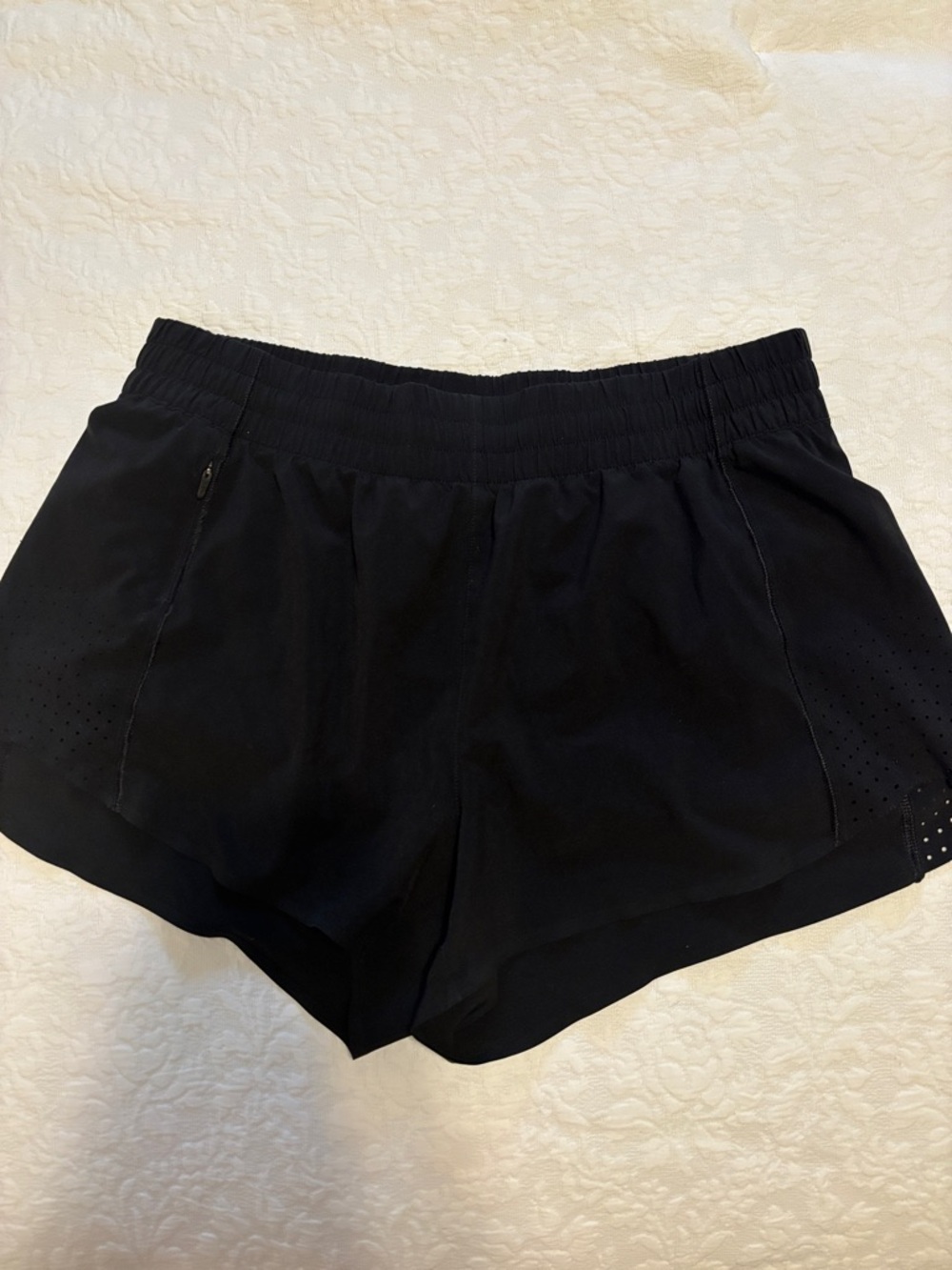Athleta Black Women's Athletic Running Shorts